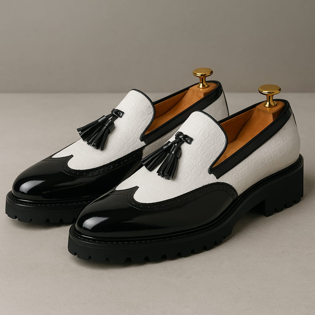 Men's Leather Tassel Loafers | Alistair_9