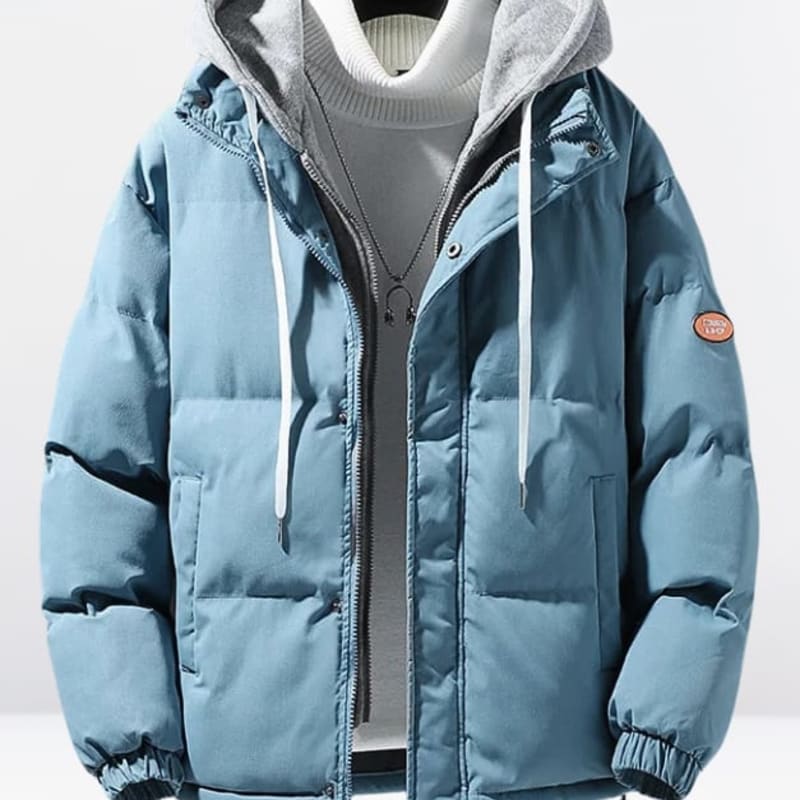 Men's Hooded Puffer Jacket | Greg_1