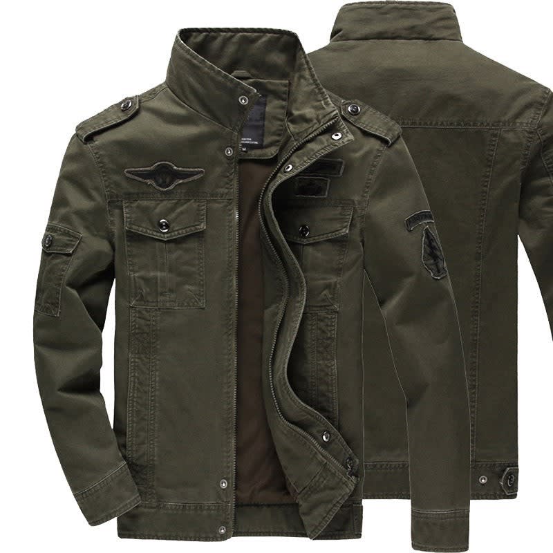 Men's Waterproof Stand Collar Jacket | Eamon_2