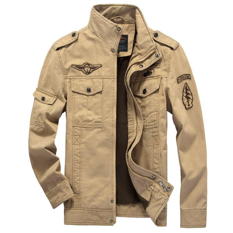 Men's Waterproof Stand Collar Jacket | Eamon_5