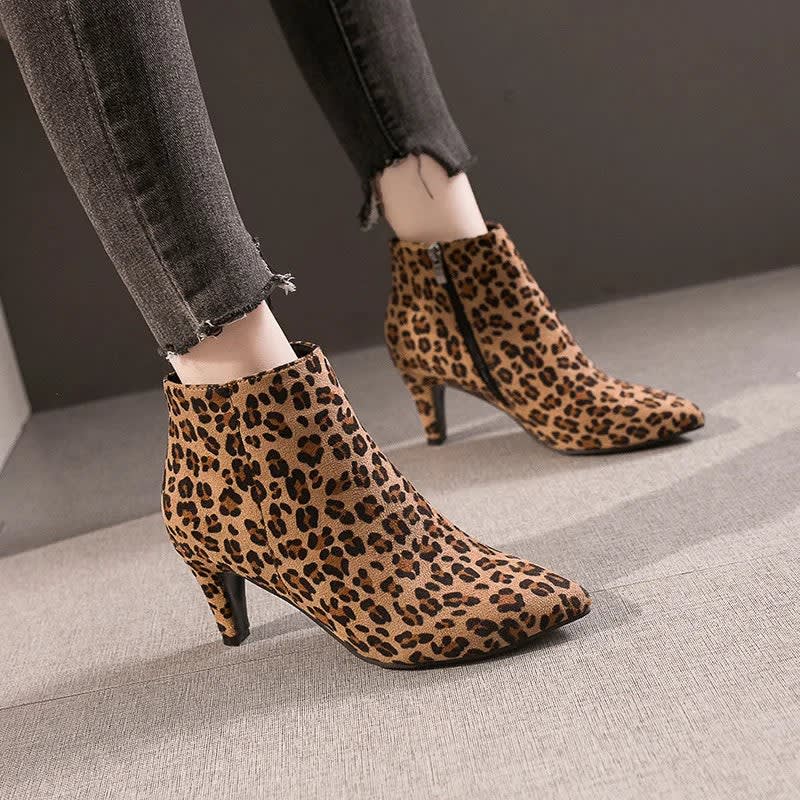 Women's Pointed Toe Stiletto Ankle Boots | Jillian_1