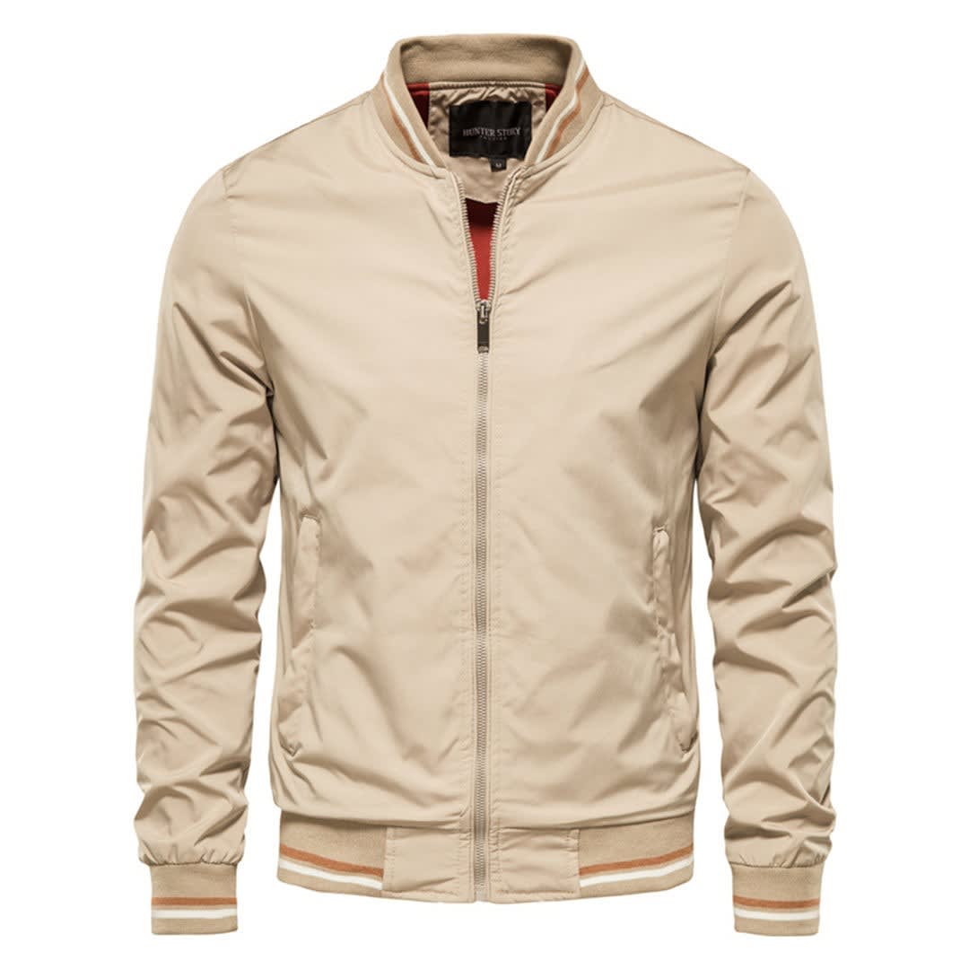 Men's Lined Bomber Jacket | Ian_9