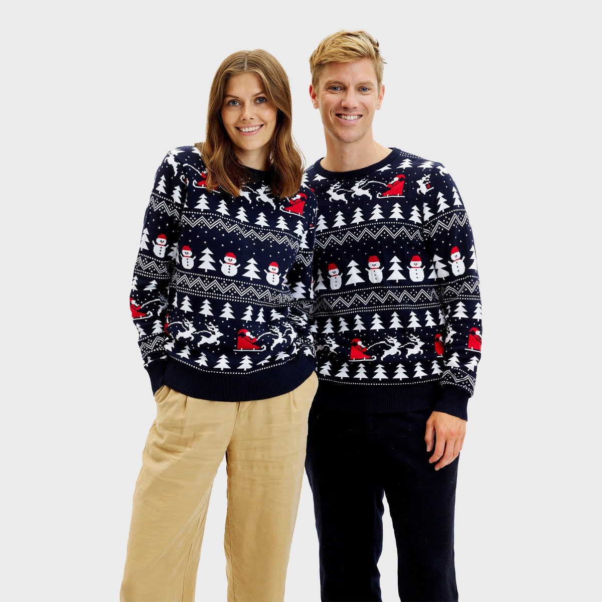 Men's Organic Cotton Christmas Jumper | Michael_2
