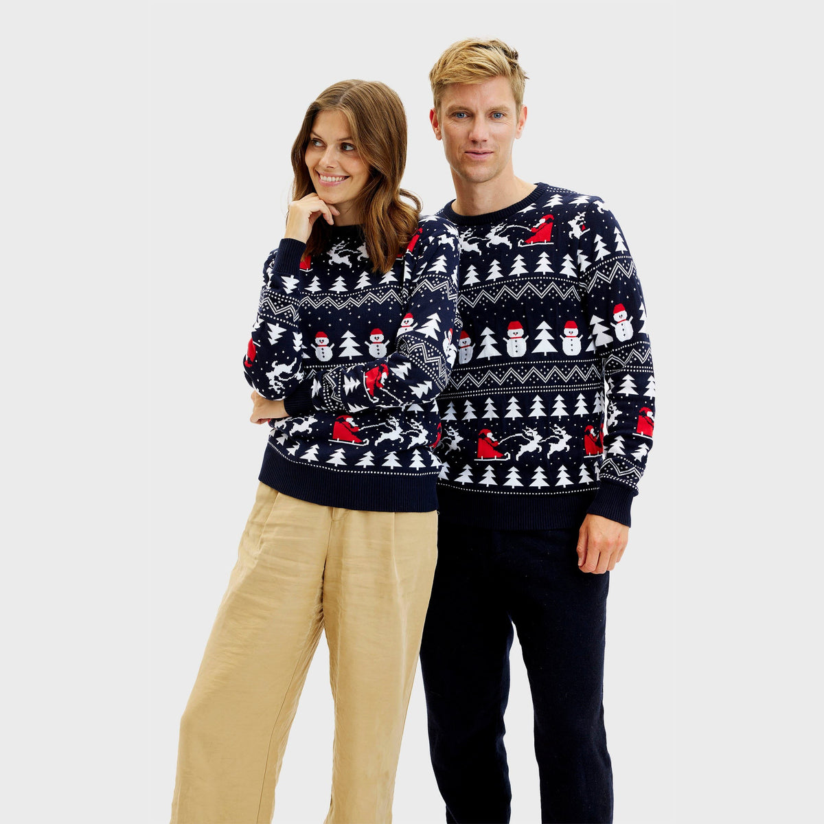 Men's Organic Cotton Christmas Jumper | Michael_4