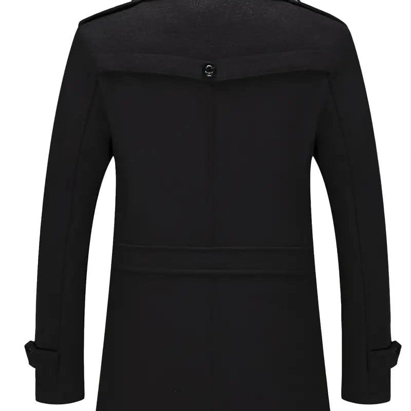 Men's Double Collar Button Jacket | Adrian_1