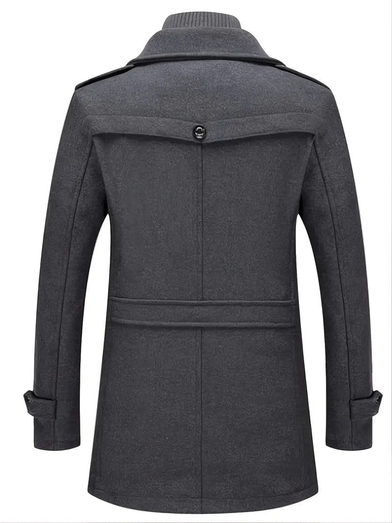 Men's Double Collar Button Jacket | Adrian_2