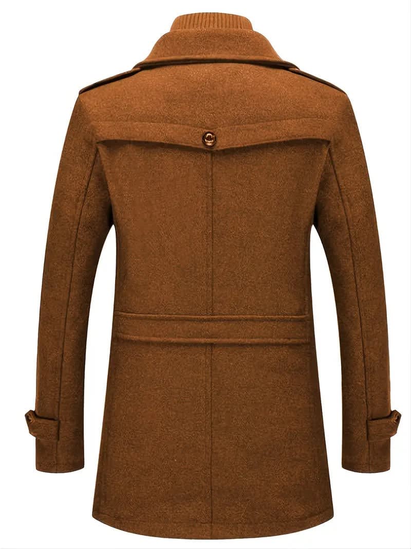 Men's Double Collar Button Jacket | Adrian_3