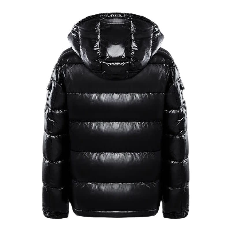 Men's Glossy Hooded Puffer Jacket | Arnold_1