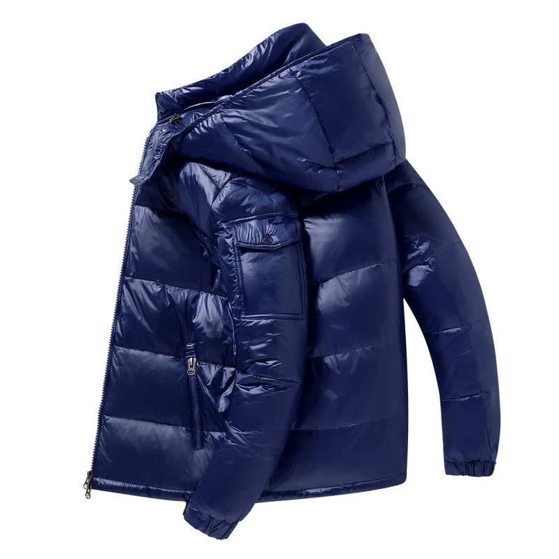 Men's Shiny Down Puffer Jacket | Barry_7