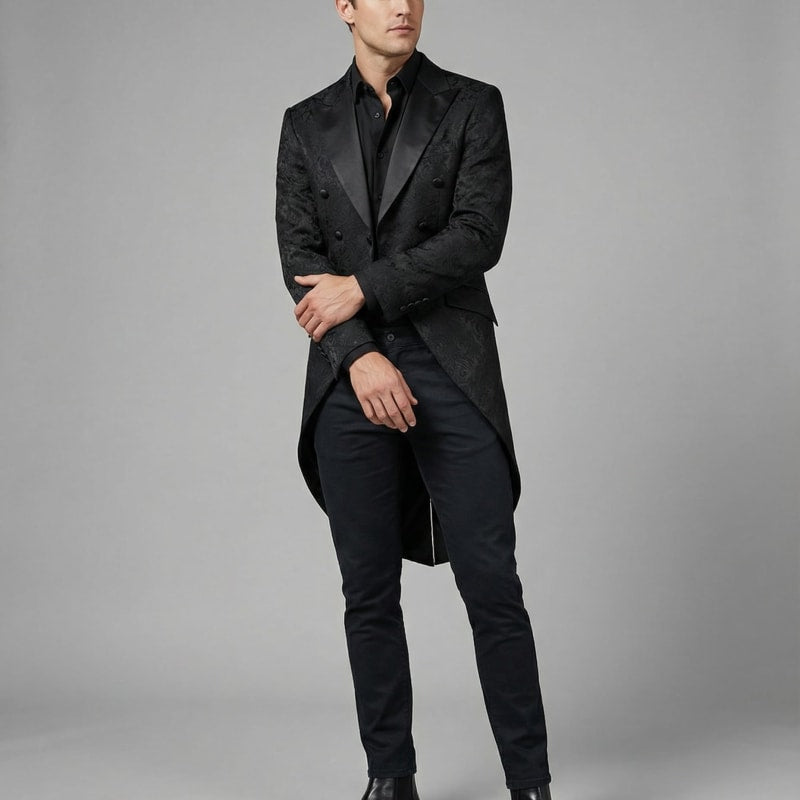 Men's Gothic Tailcoat Jacket | Basil_1