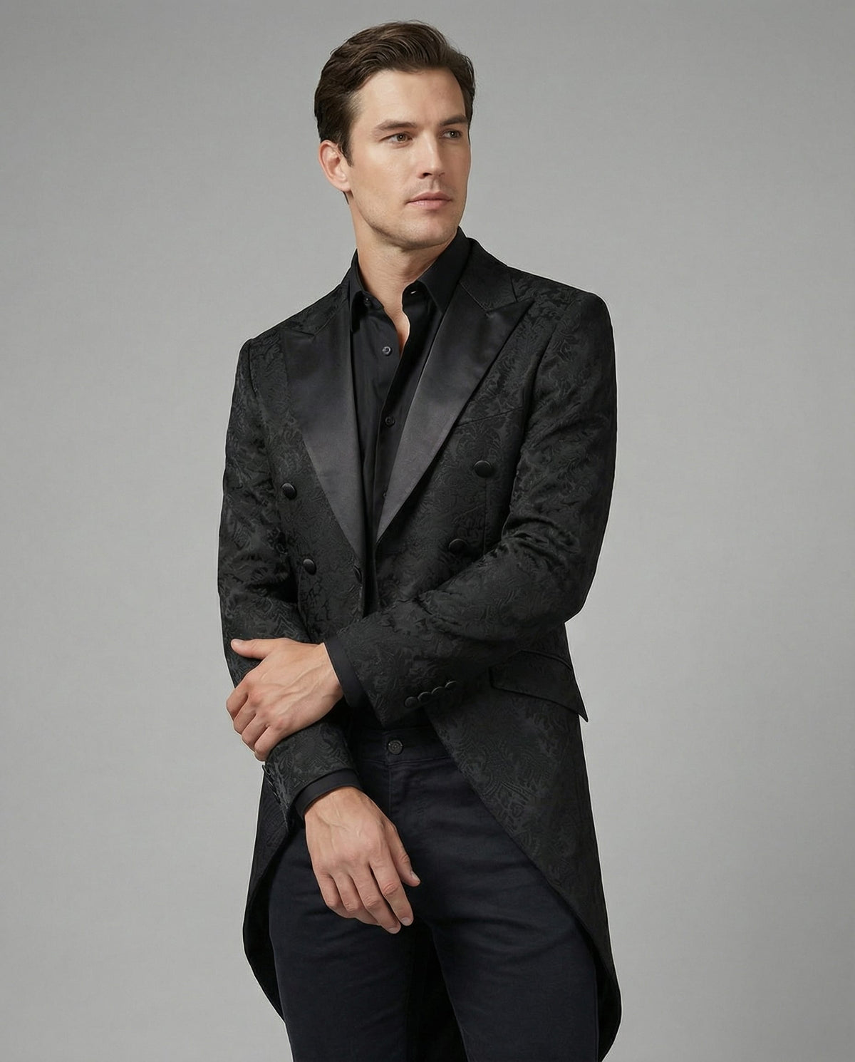 Men's Gothic Tailcoat Jacket | Basil_2