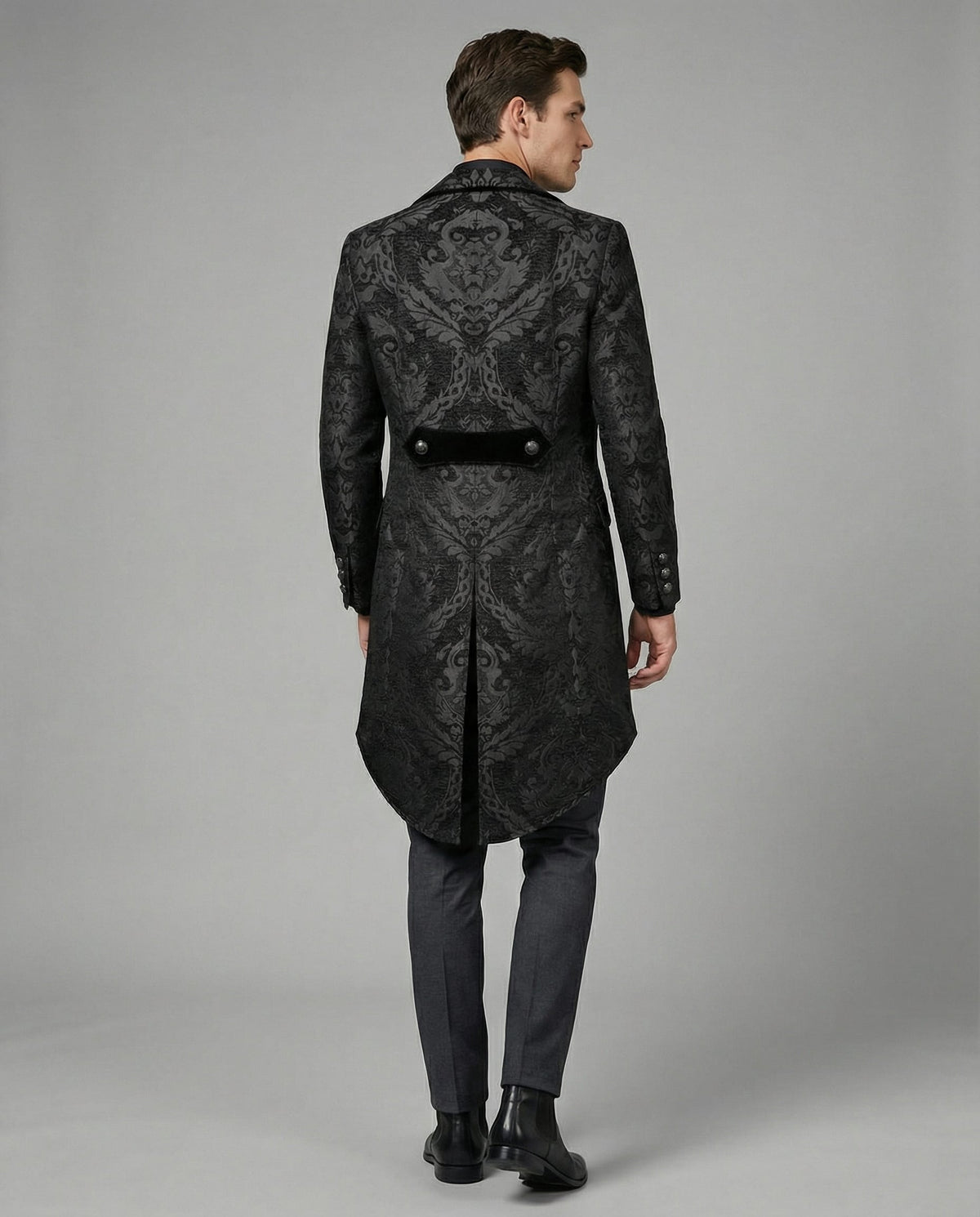 Men's Gothic Tailcoat Jacket | Basil_4