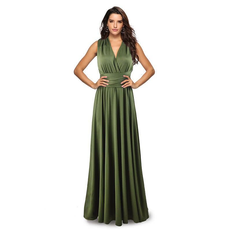 Women's Backless Multiway Bandage Party Maxi Dress | Polly_33