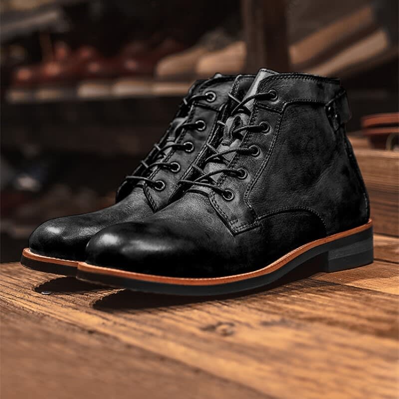 Men's Orthopedic Leather Boots | Ray_2