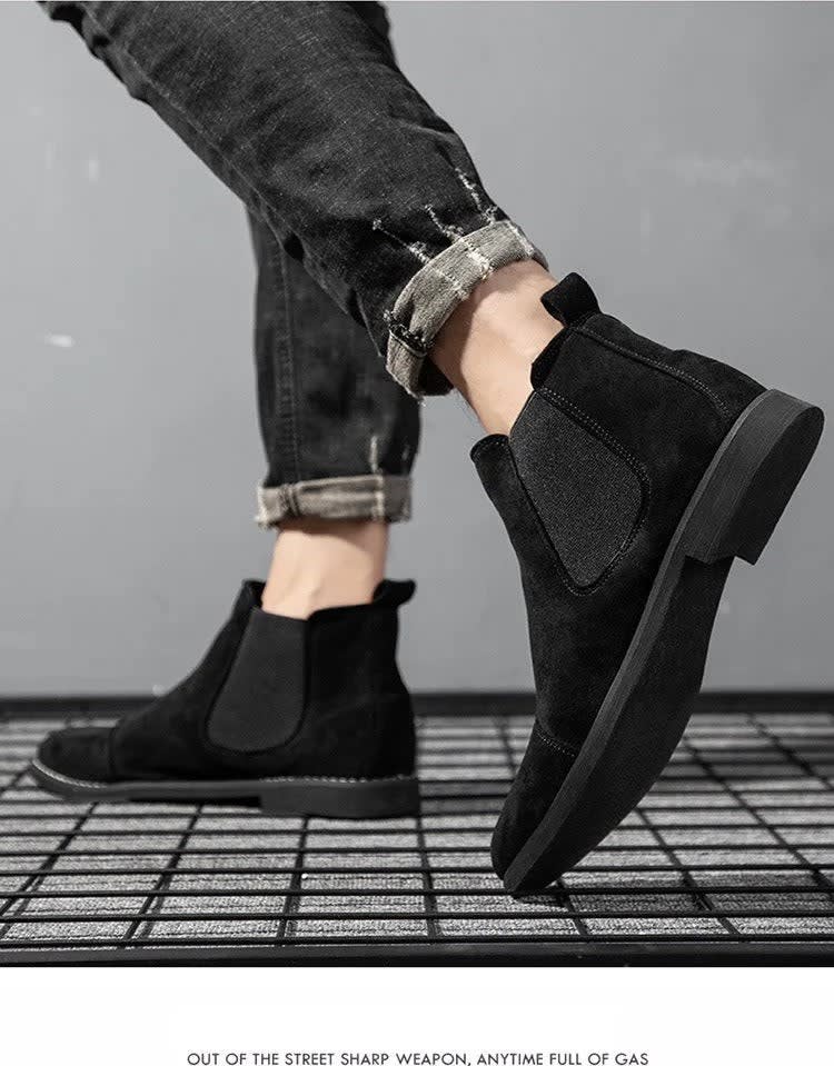 Men's Suede Chelsea Boots | Nicholas_7