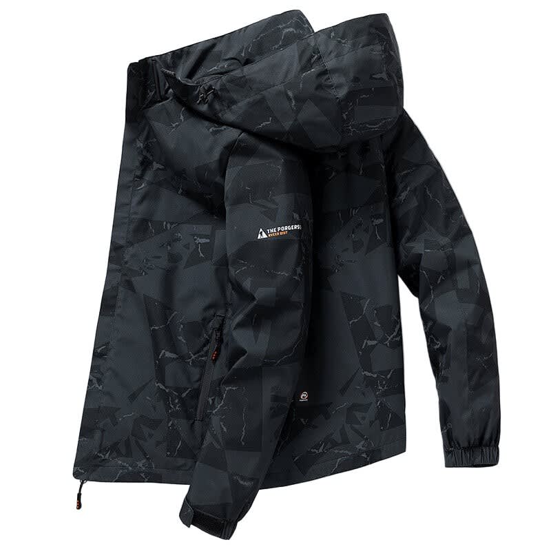 Men's Hooded Water Resistant Ski Jacket | Victor_1