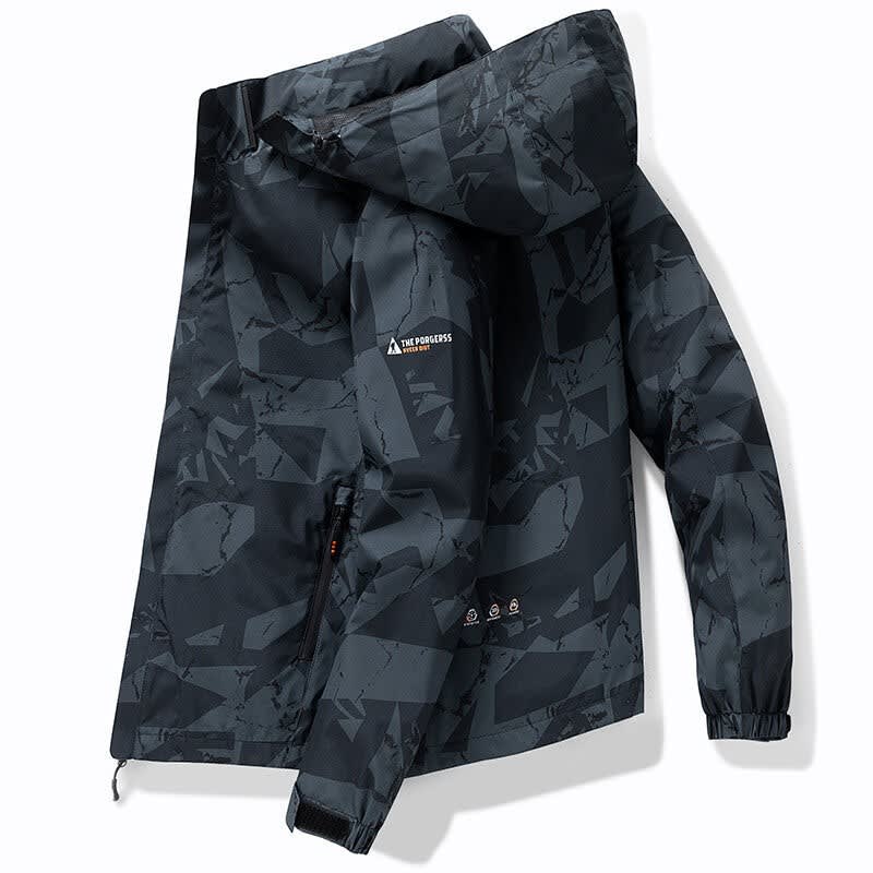 Men's Hooded Water Resistant Ski Jacket | Victor_3