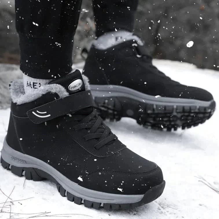 Women's Fleece Lined Ankle Snow Boots | Angelica_3