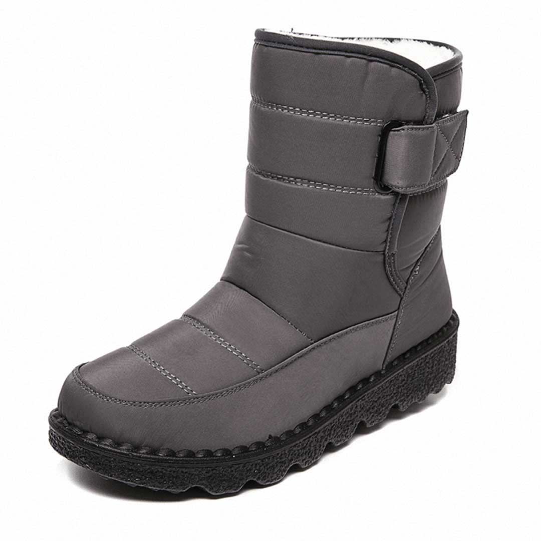 Women's Fleece Lined Ankle Snow Boots | Angelica_6