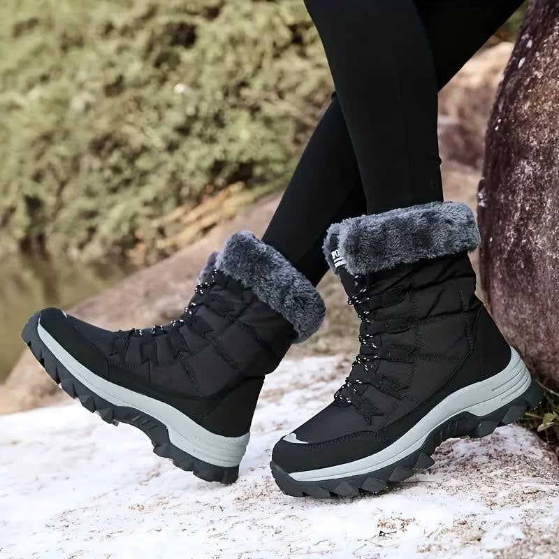 Women's Faux Fur Lined Snow Boots | Maia_2
