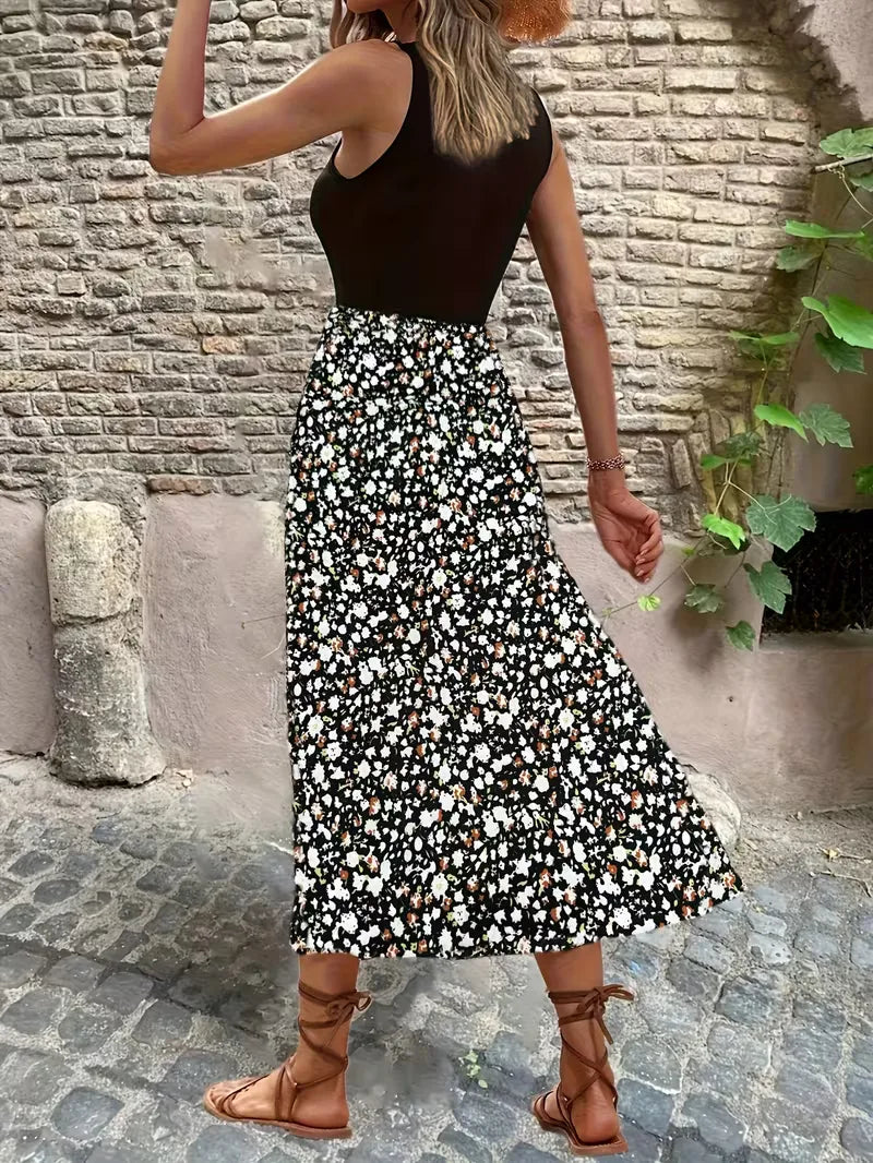 Women's Floral Midi Dress | Sienna