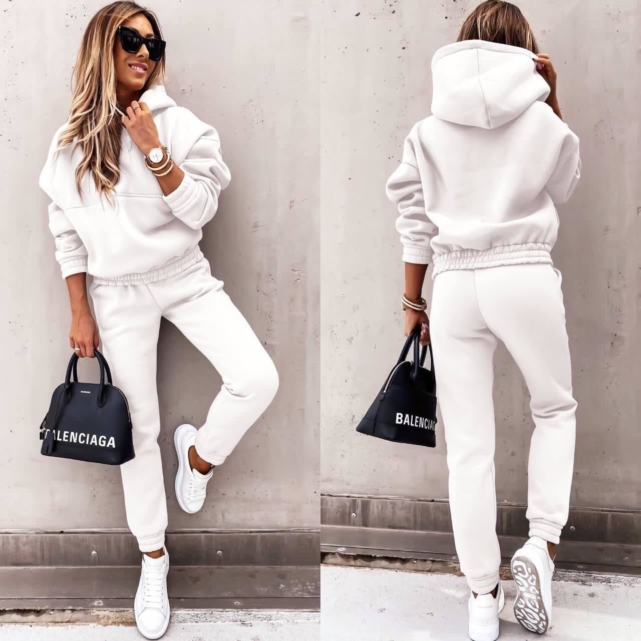 Women's Oversized Hoodie and Jogger Set | Llinos_4