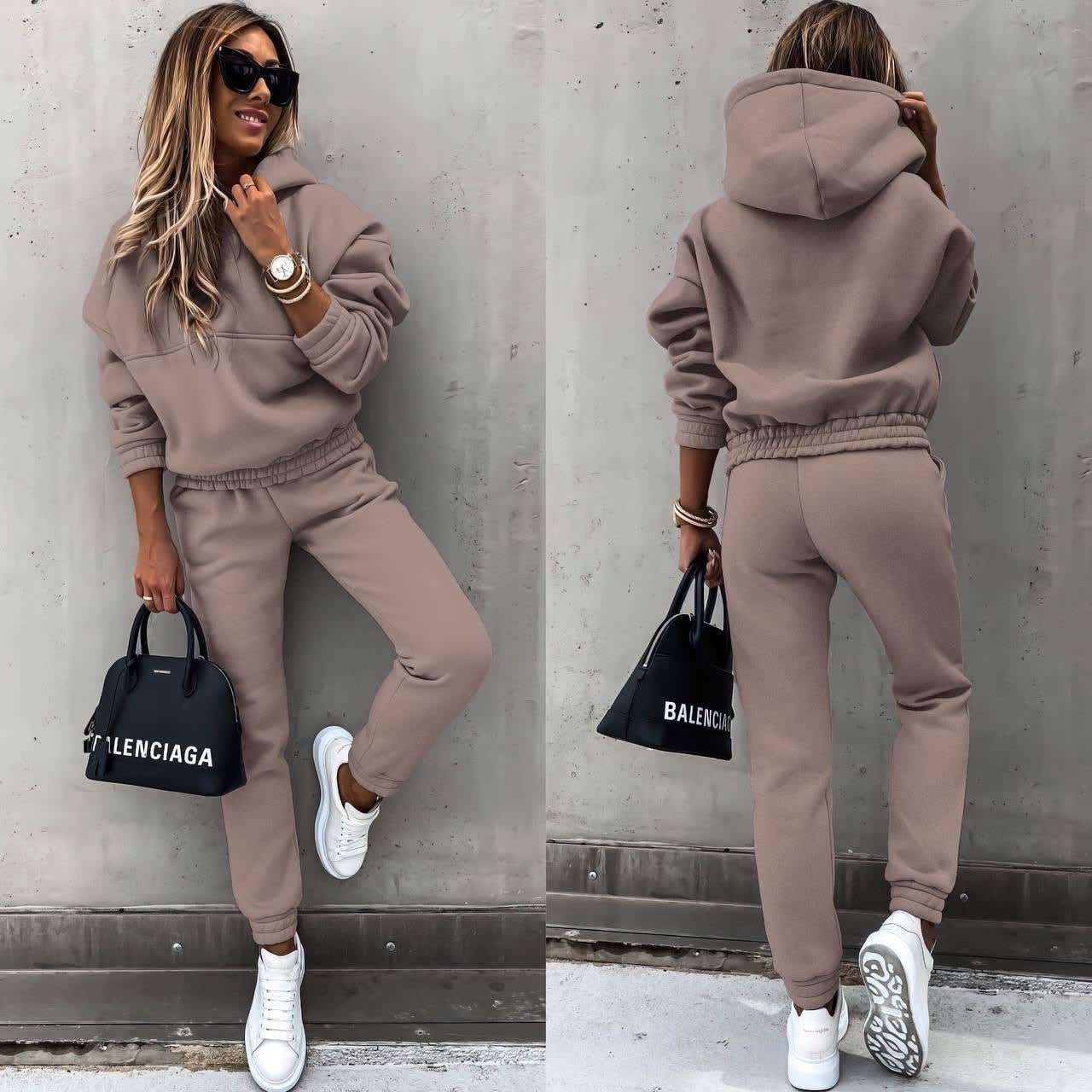 Women's Oversized Hoodie and Jogger Set | Llinos_5
