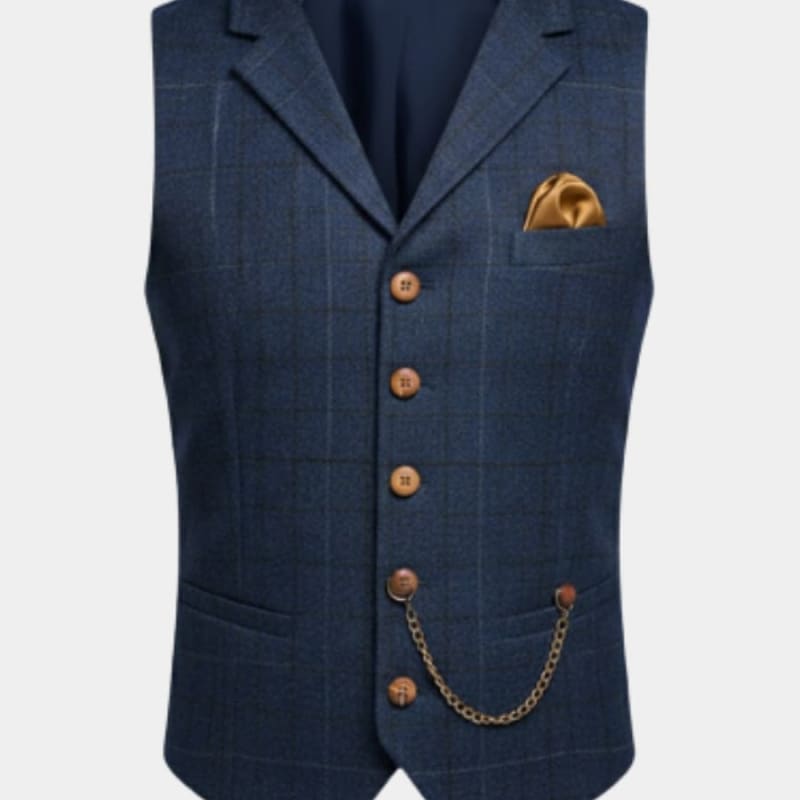 Men's Notch Lapel Waistcoat | Jake_1