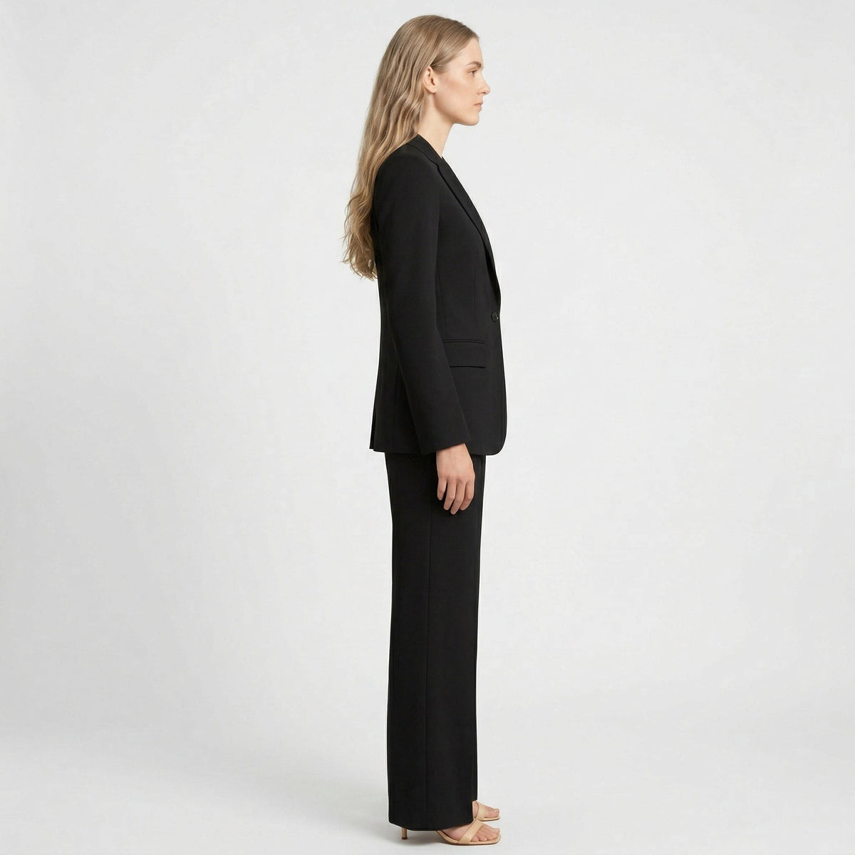 Women's Wide Leg Tailored Trouser Suit | Winnifred_8