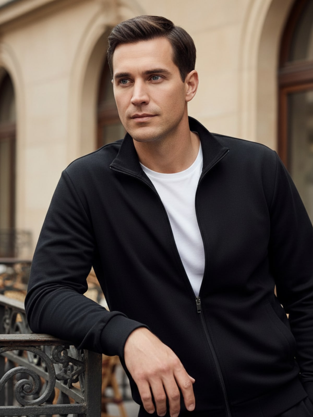 Men's Zip Up Jacket and Trouser Set | Egbert_2