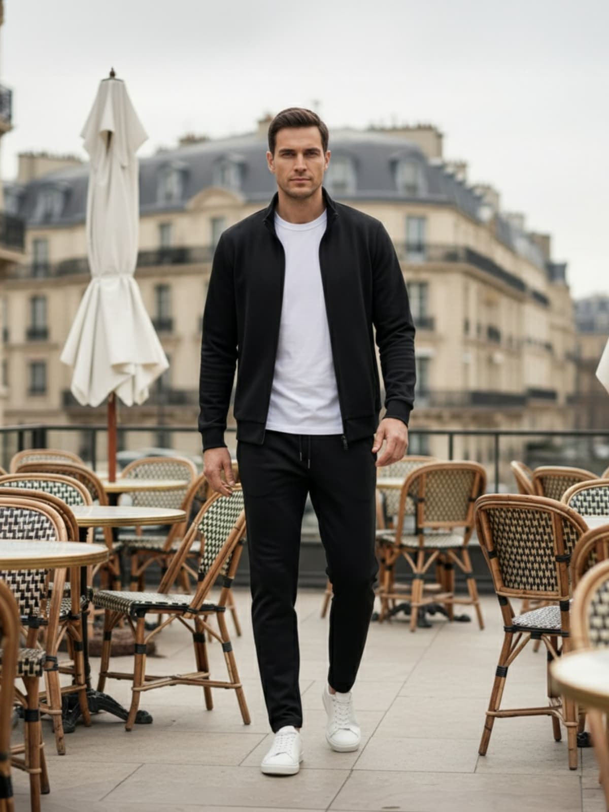 Men's Zip Up Jacket and Trouser Set | Egbert_5
