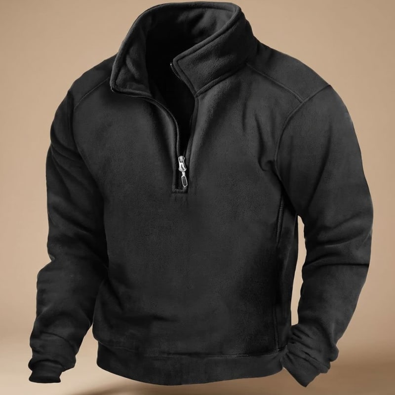 Men's Fleece Quarter Zip Pullover | Rupert_1