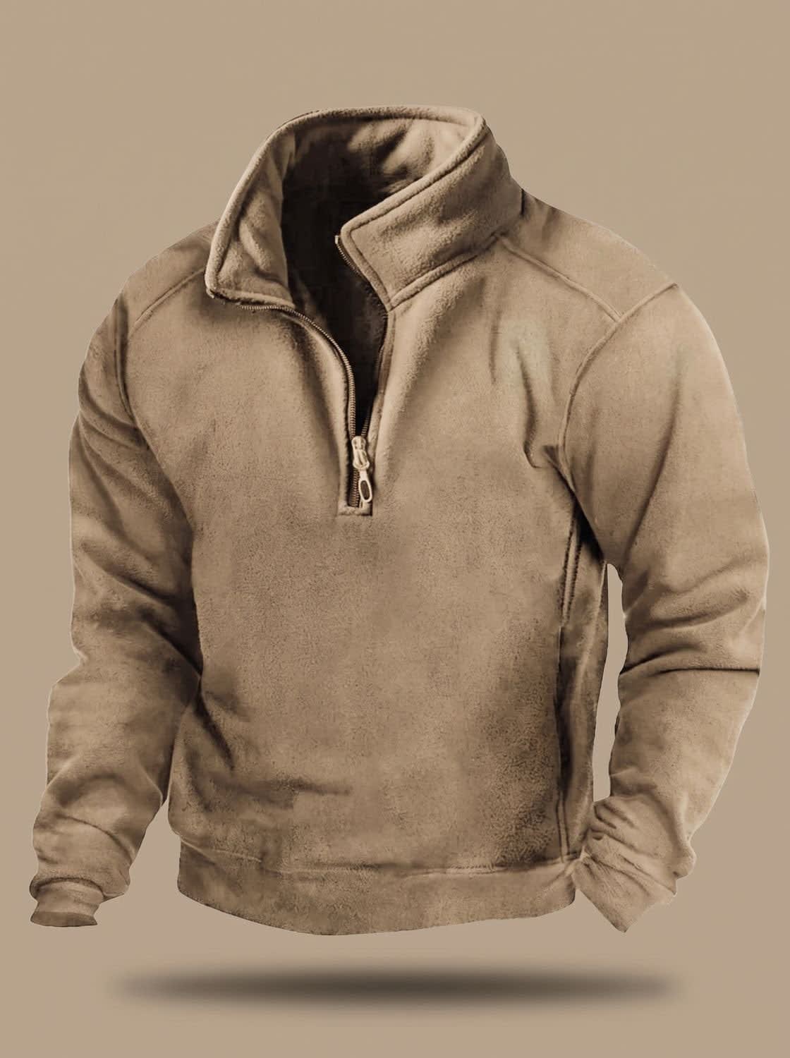 Men's Fleece Quarter Zip Pullover | Rupert_2
