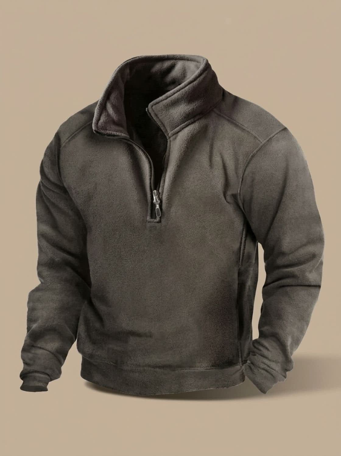 Men's Fleece Quarter Zip Pullover | Rupert_4