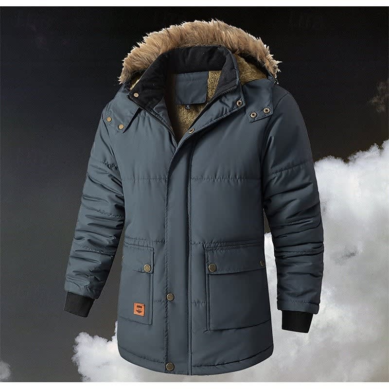 Men's Padded Hooded Winter Parka | Conall_1