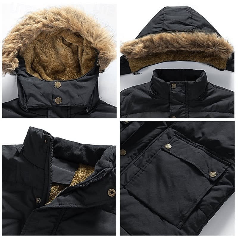 Men's Padded Hooded Winter Parka | Conall_2