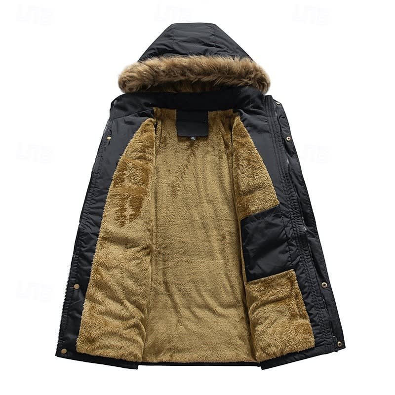Men's Padded Hooded Winter Parka | Conall_6