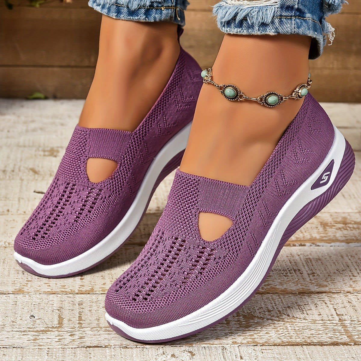 Women's Orthopaedic Slip-On Trainers | Verona_6