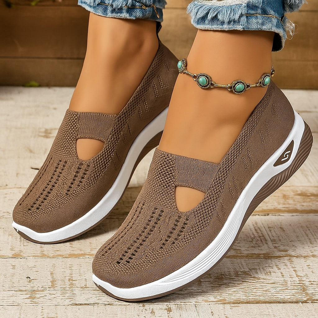 Women's Orthopaedic Slip-On Trainers | Verona_9