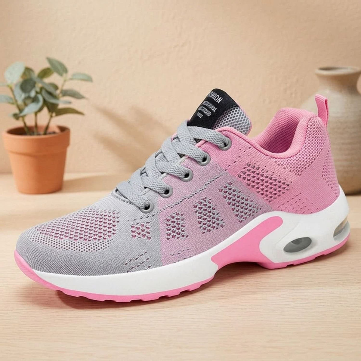 Women's Mesh Air Platform Orthopedic Trainers | Charmaine_3