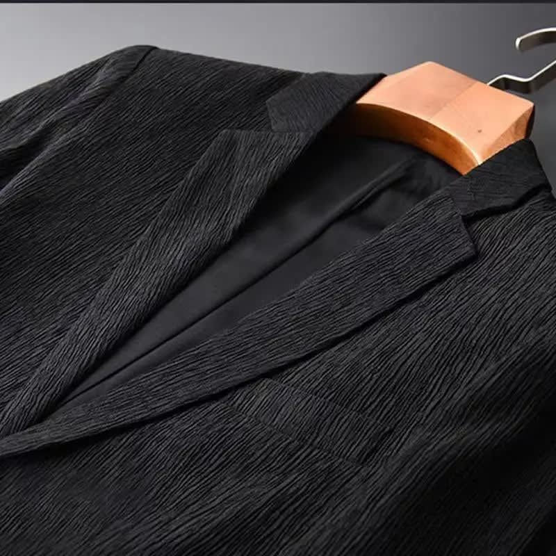 Men's Corduroy Blazer & Jogger Set | Hal_3