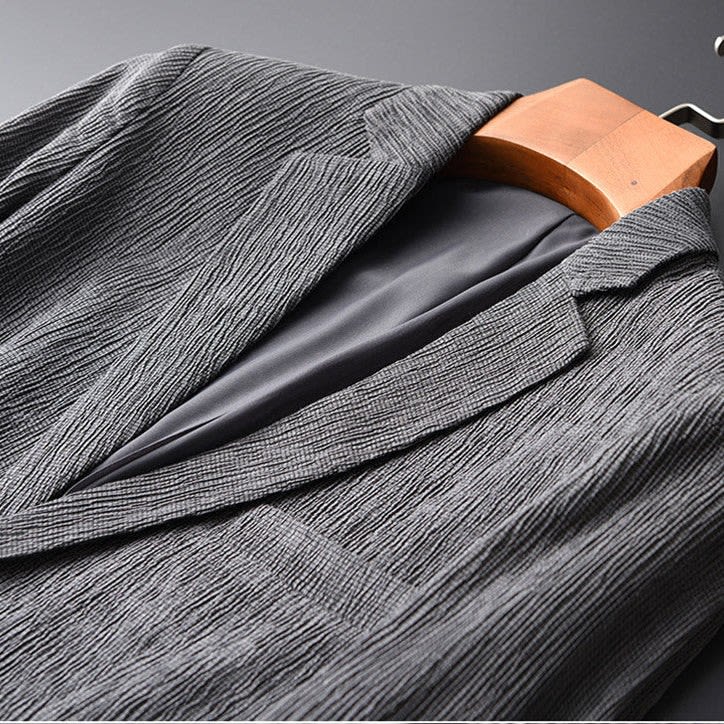 Men's Corduroy Blazer & Jogger Set | Hal_5