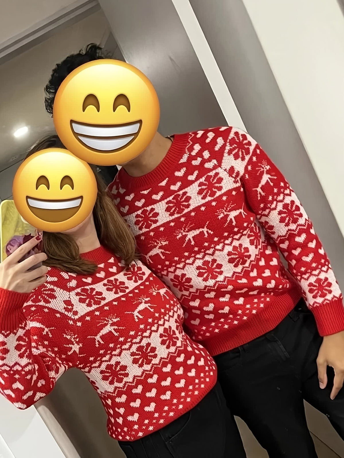 Women's Reindeer Fair Isle Christmas Jumper | Cecily_7