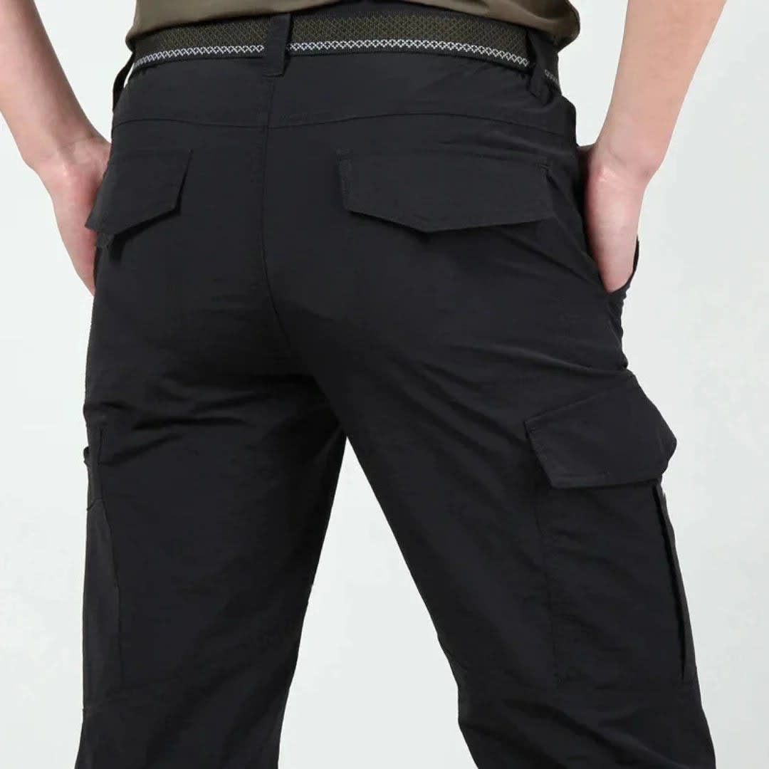 Men's Cotton Cargo Trousers | Eachann_2