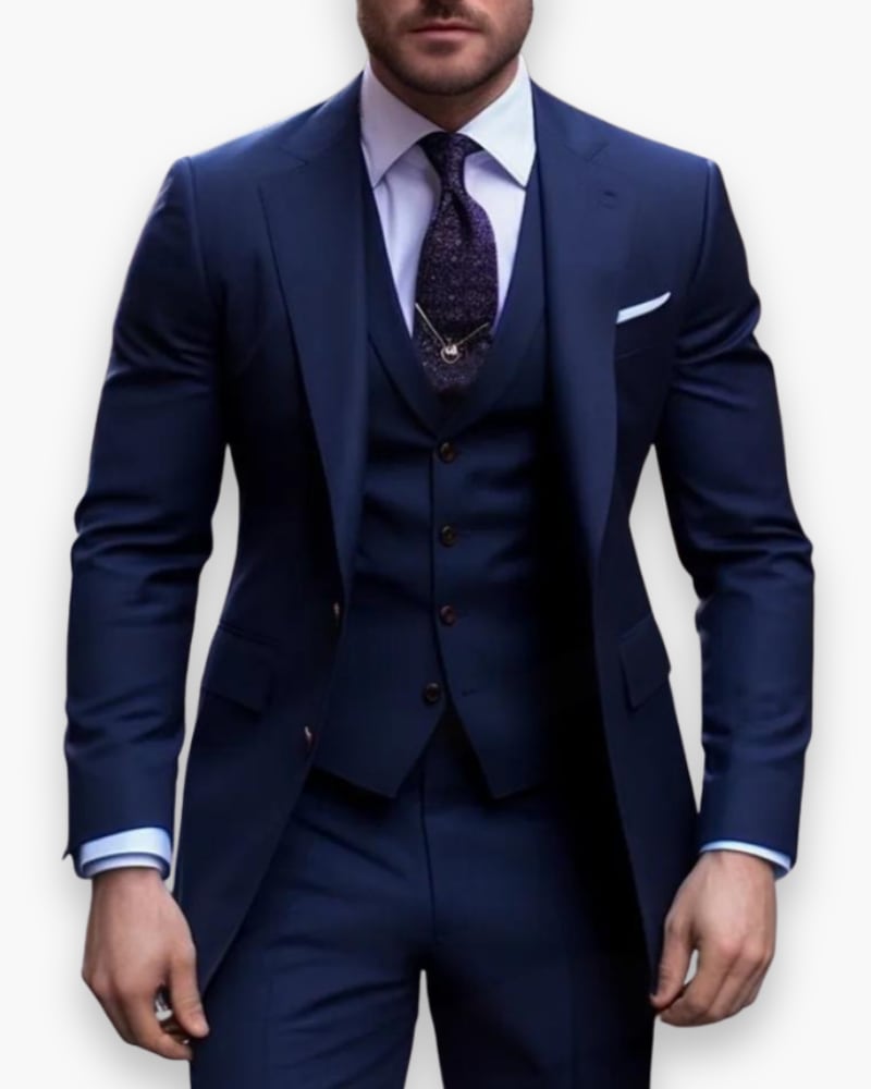 Men's Slim Fit Three Piece Suit | Eamon_7