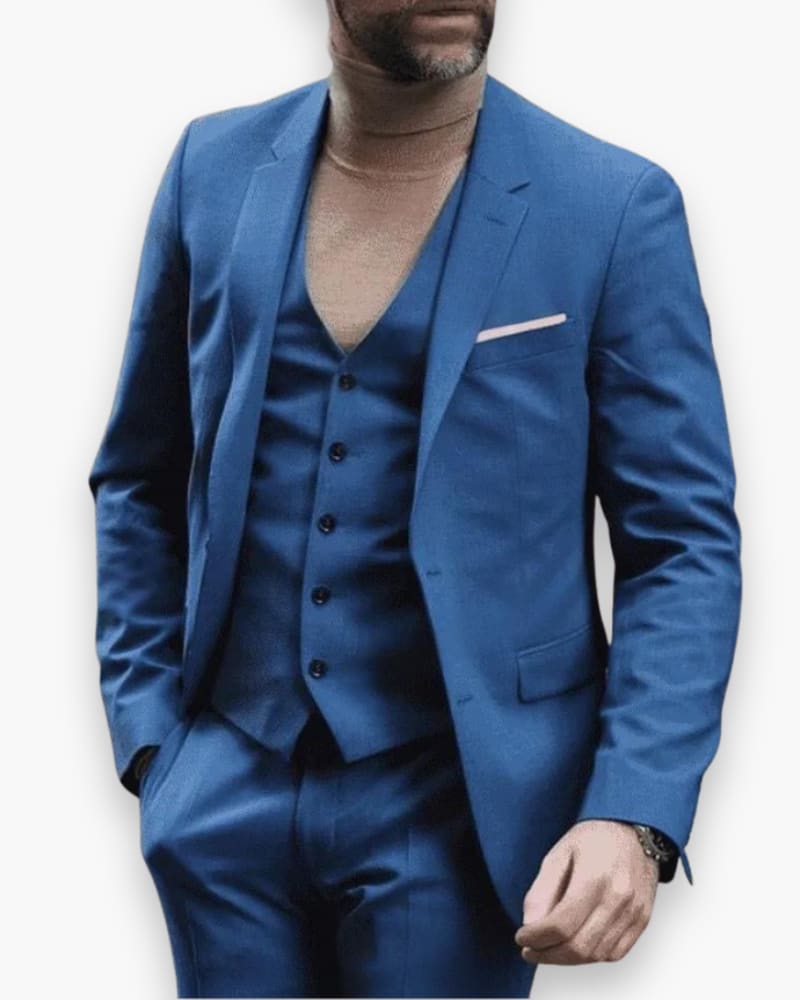Men's Slim Fit Three Piece Suit | Eamon_9