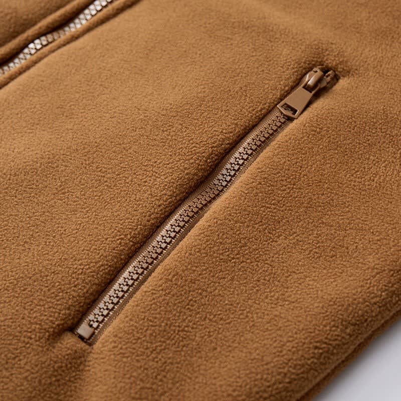 Men's Sherpa Lined Fleece Jacket | Brendan_10