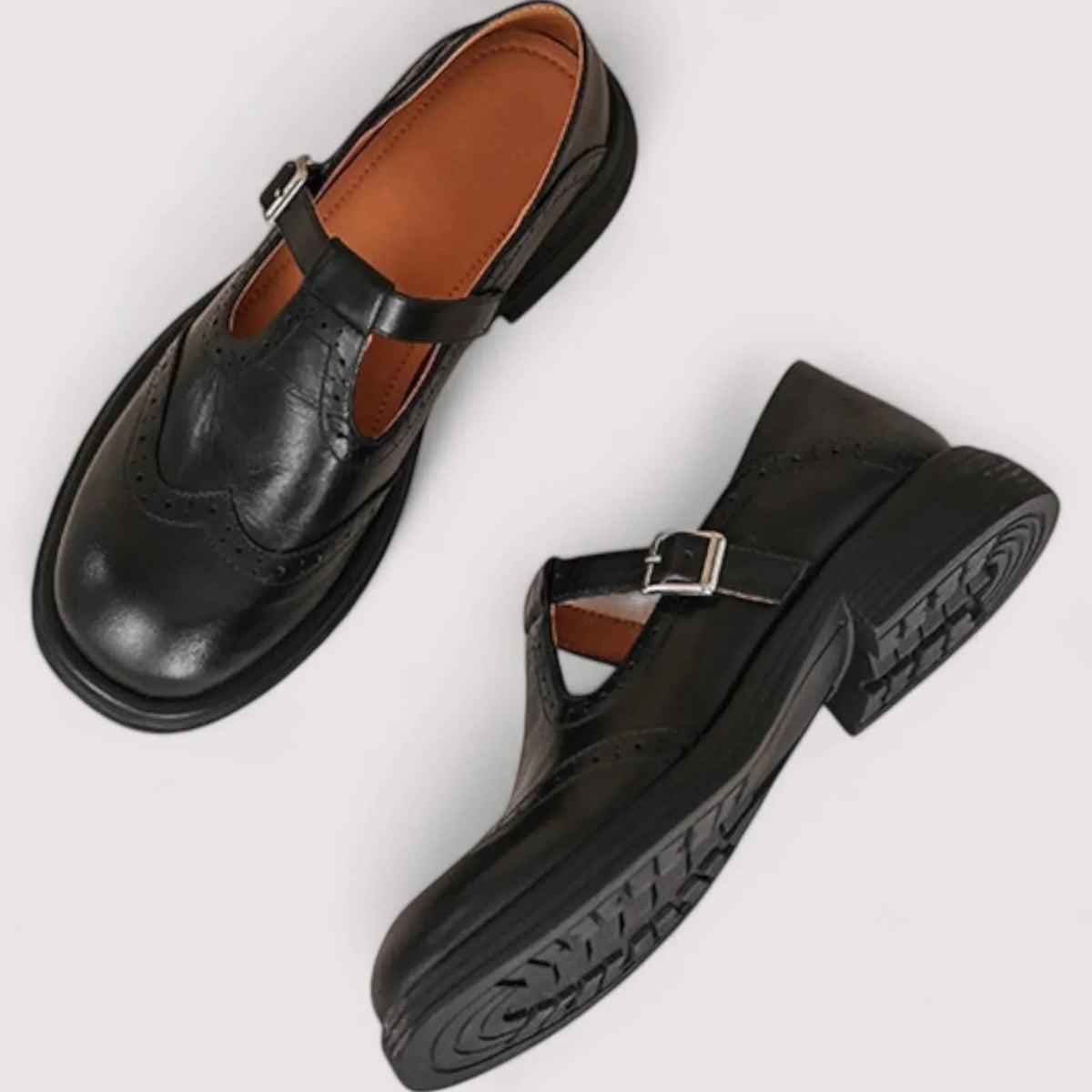 Women's Brogue Mary Jane Orthopedic Shoes | Livvy_2