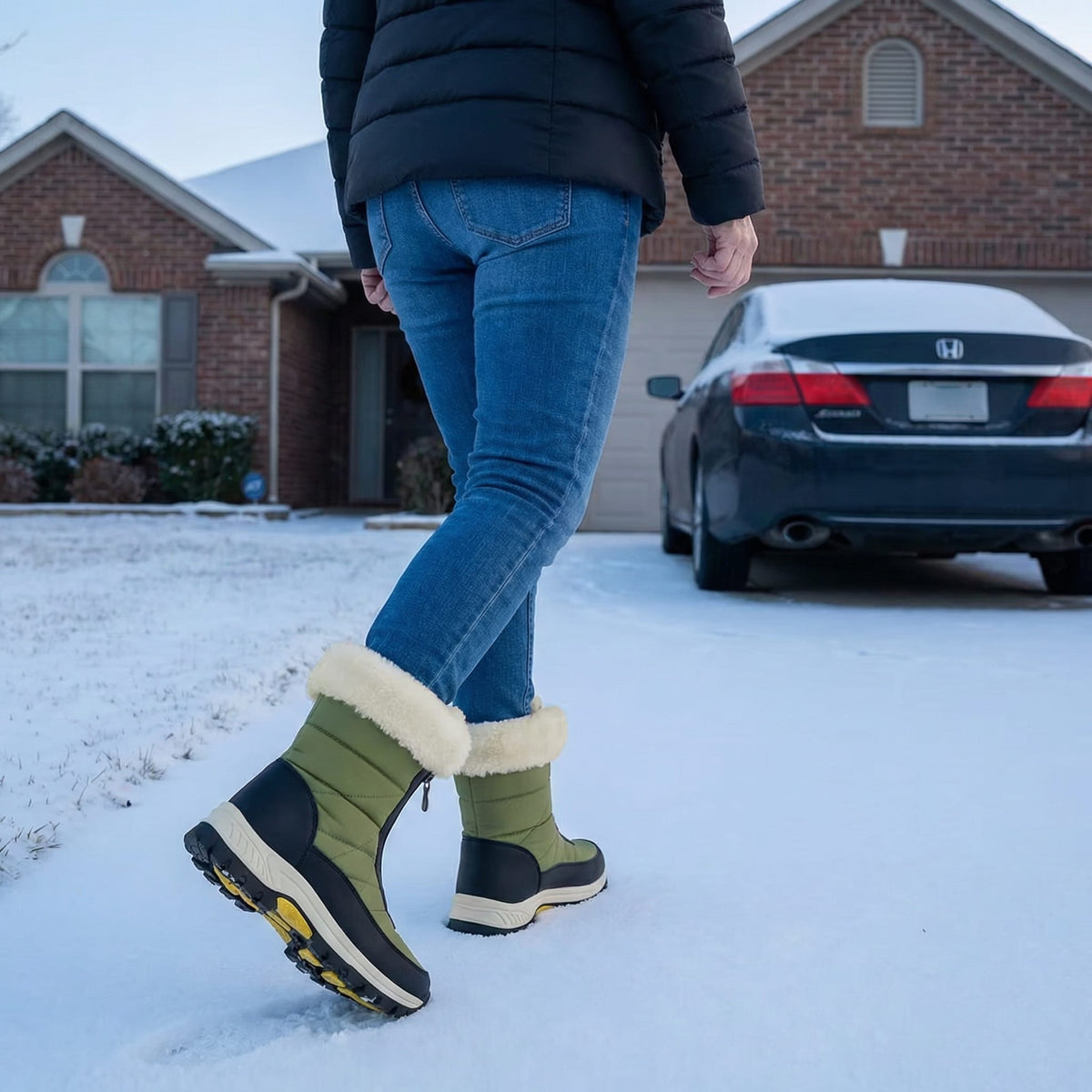 Women's Waterproof Fur Lined Winter Boots | Jane_2
