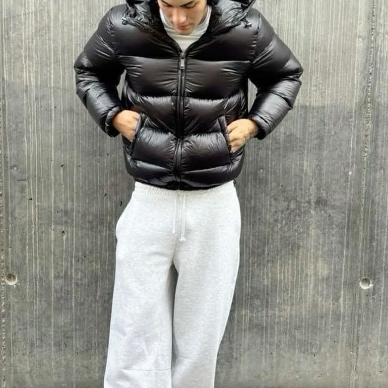 Men's Hooded Puffer Jacket | Percy_1